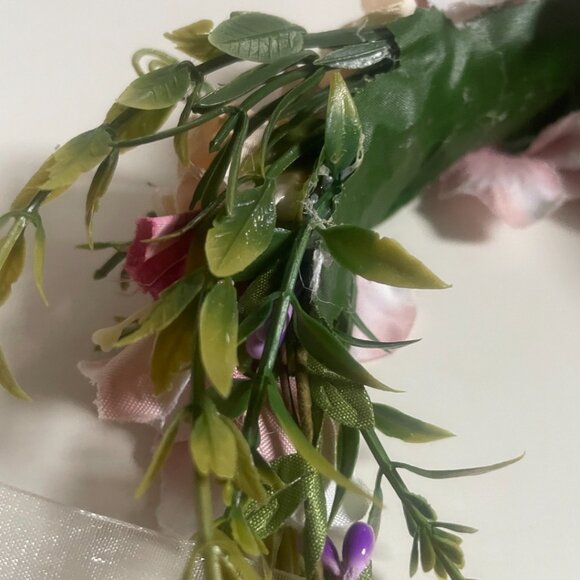 Pink & Lavender Floral Crown Headband - Picture 7 of 8